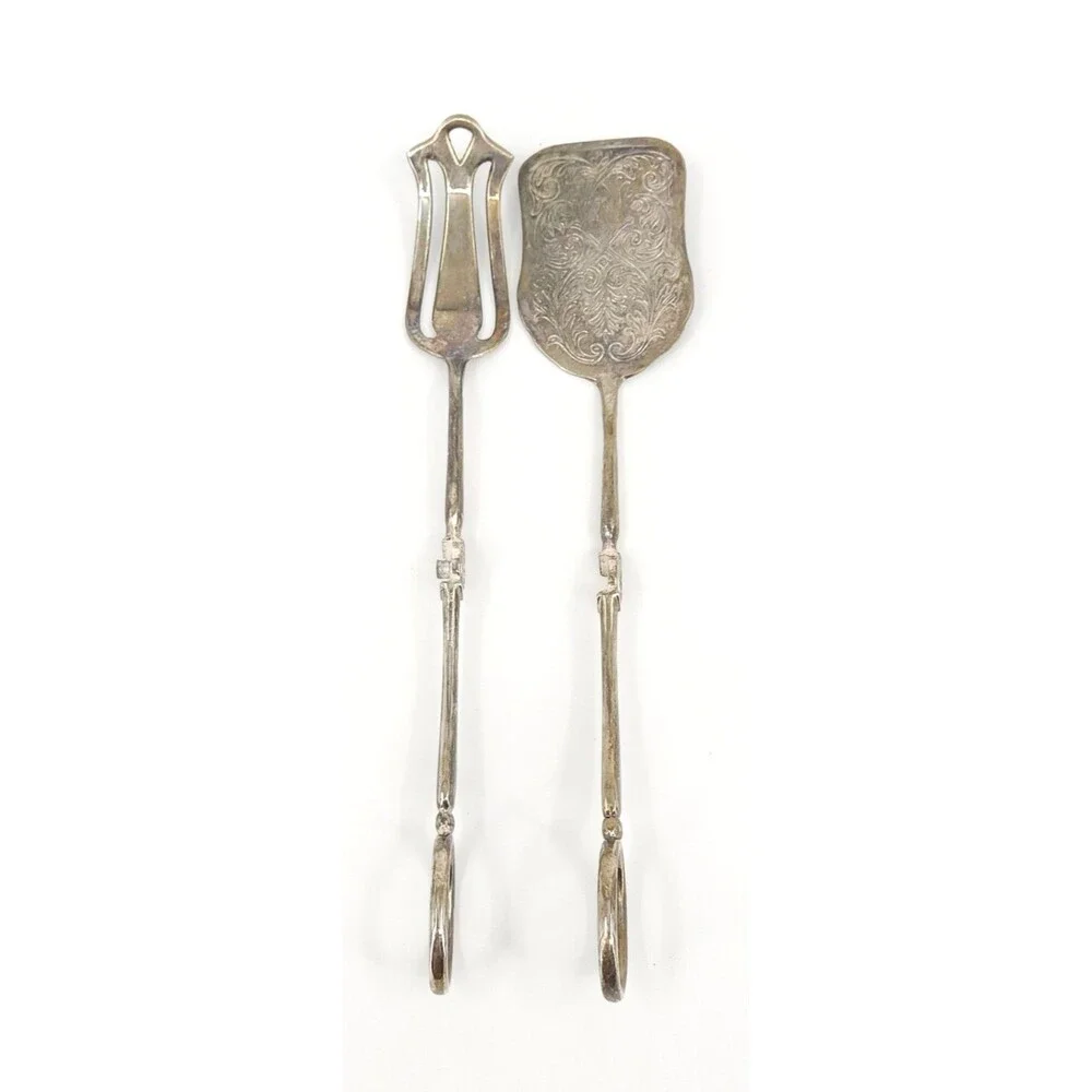 Vintage Silverplate Scissor Style 10.5